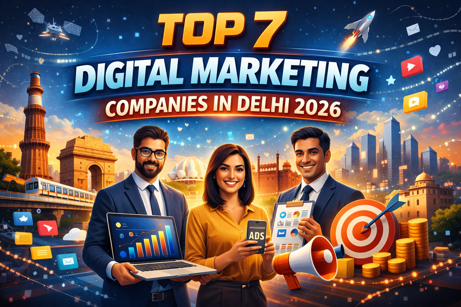 Top 7 Digital Marketing Companies in Delhi 2026